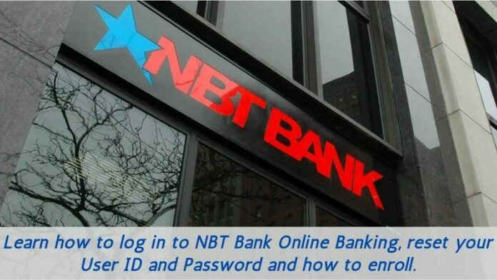 NBT Bank Online Banking Login