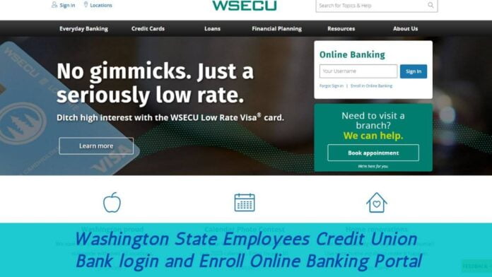 WSECU Bank login