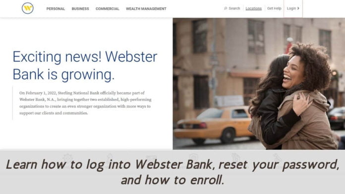 Webster Bank Login