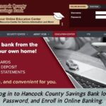 Hancock County Savings Bank login