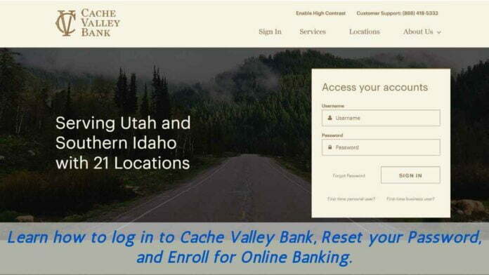 Cache Valley Bank Login