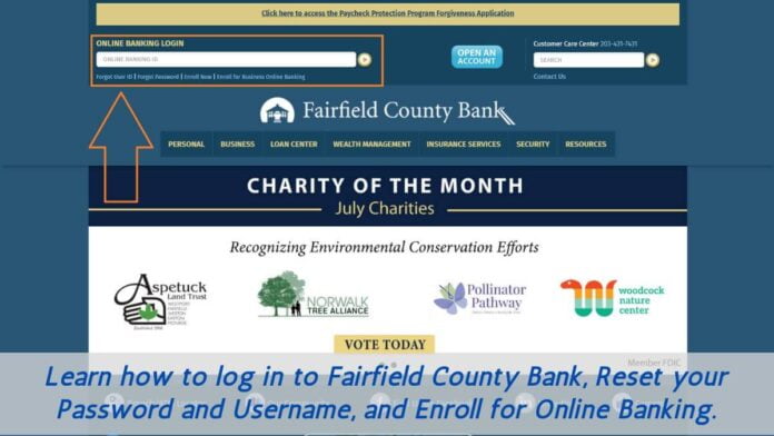 Fairfield County Bank Login