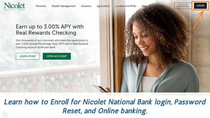 Nicolet National Bank login