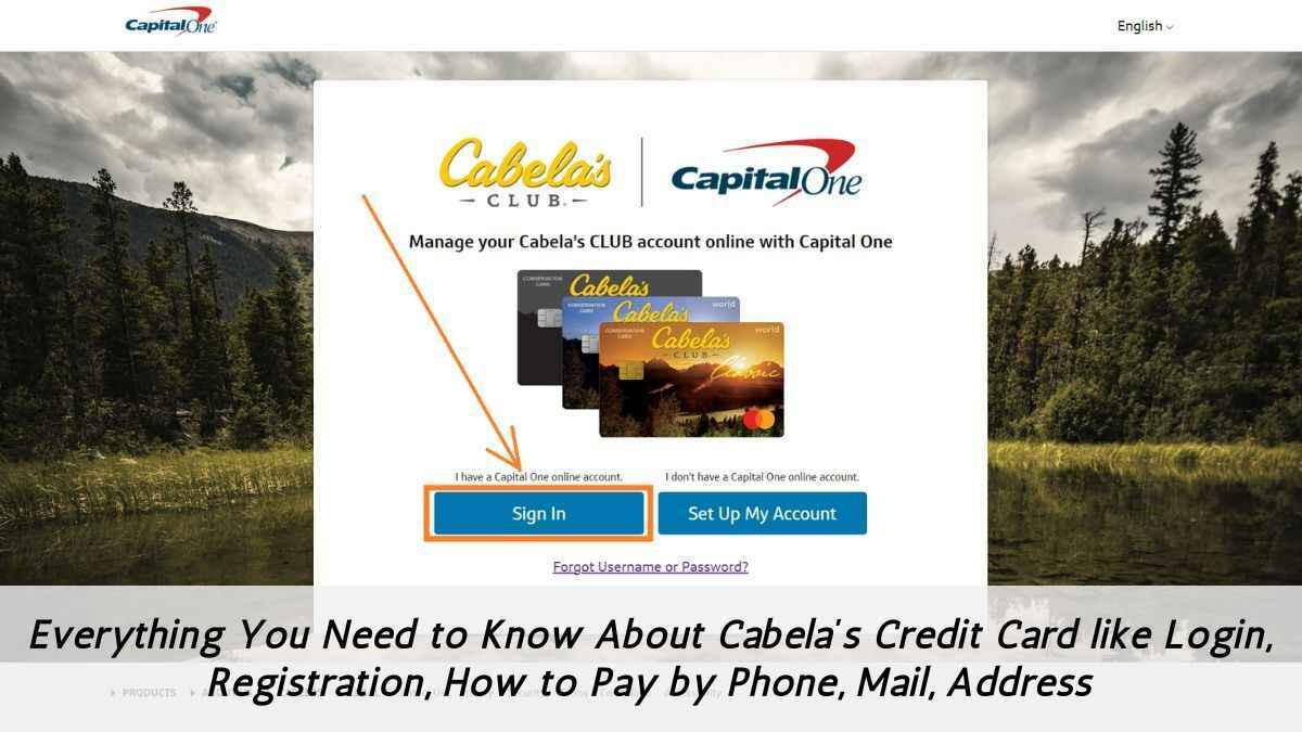 Cabelas Credit Card