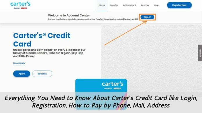 Carter’s Credit Card