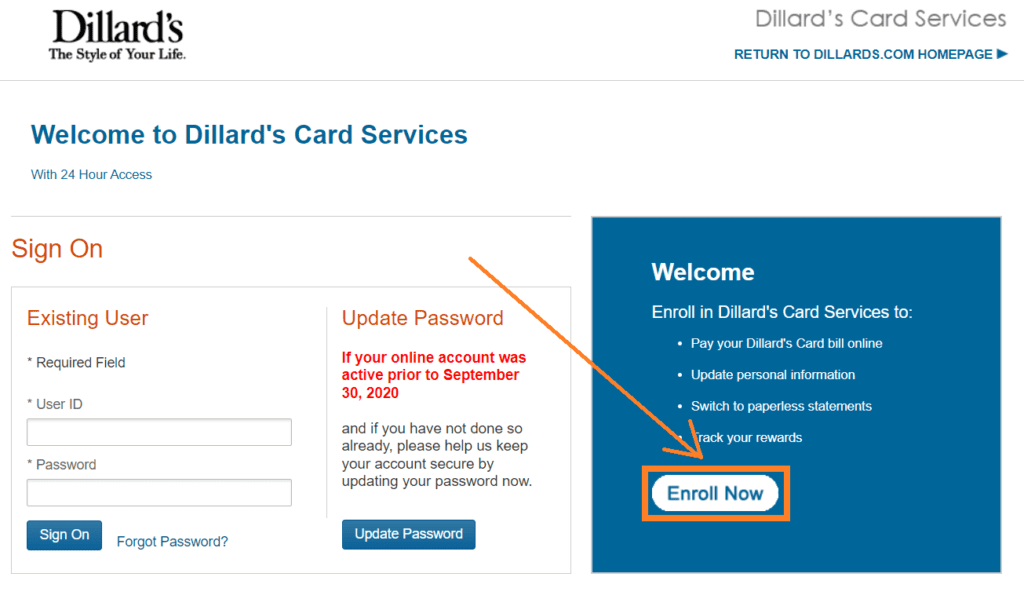 Dillard’s Credit Card