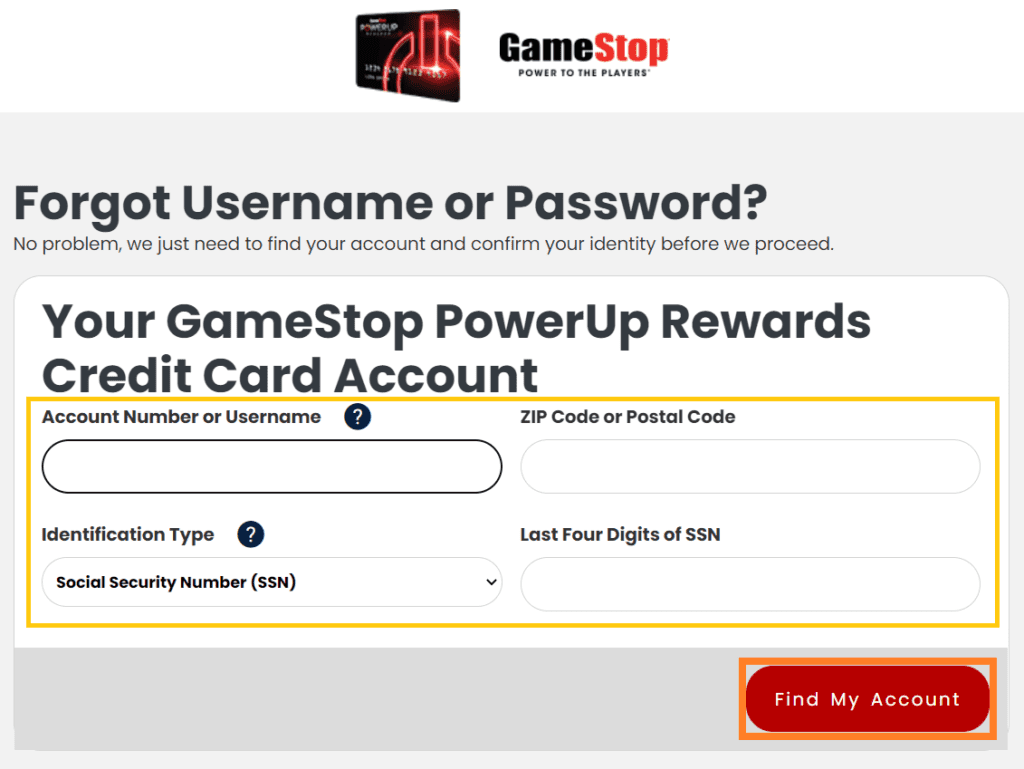 GameStop Credit Card