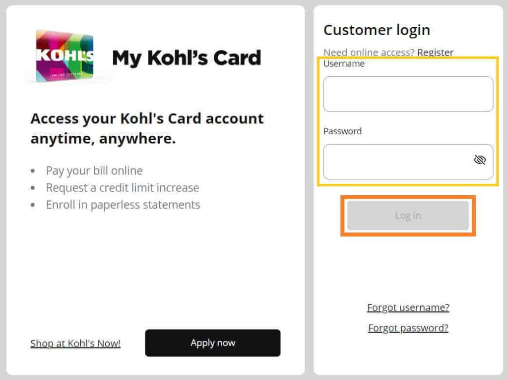 Kohls Credit Card