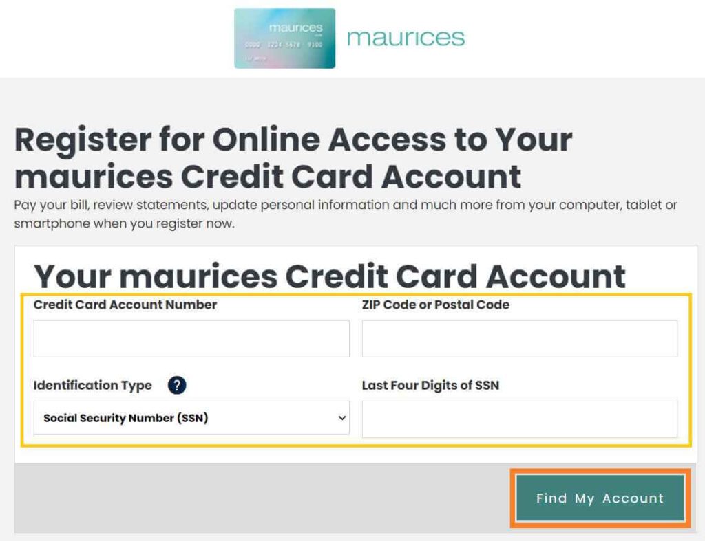 Maurices Credit Card
