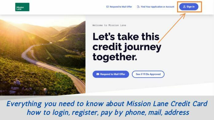 Mission Lane Credit Card Login