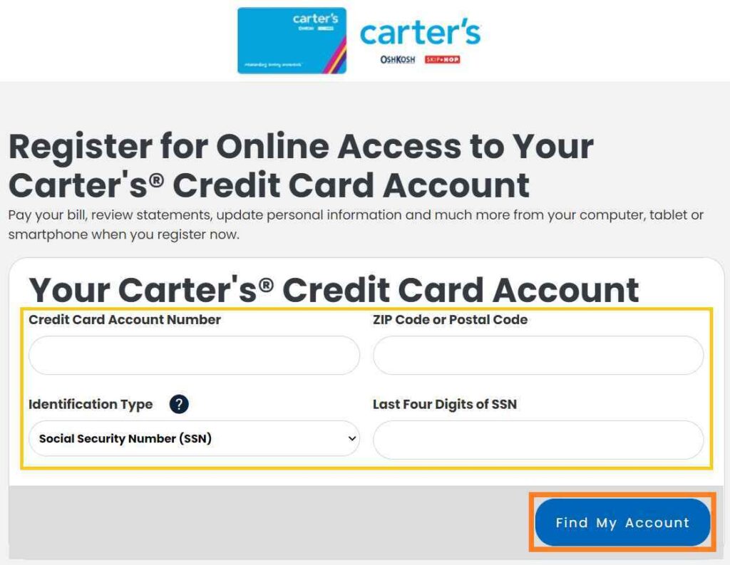 Carters Credit Card