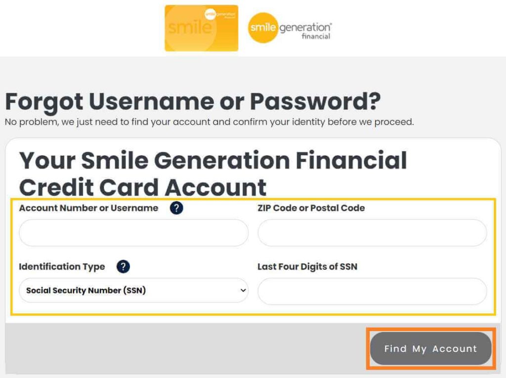 Smile Generation Credit Card