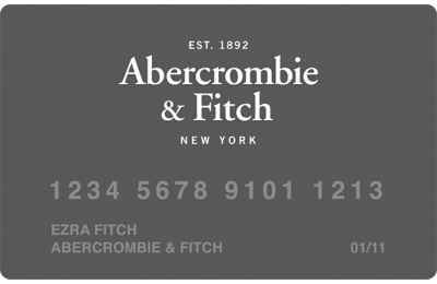Abercrombie and Fitch Credit Card