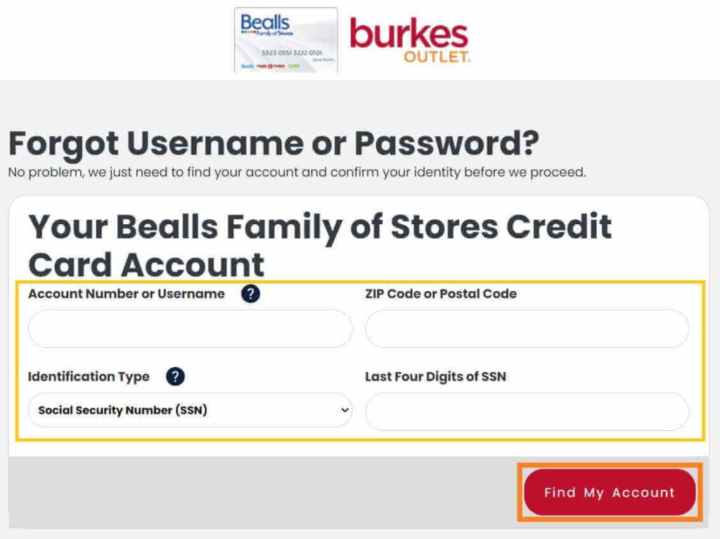 Burkes Credit Card