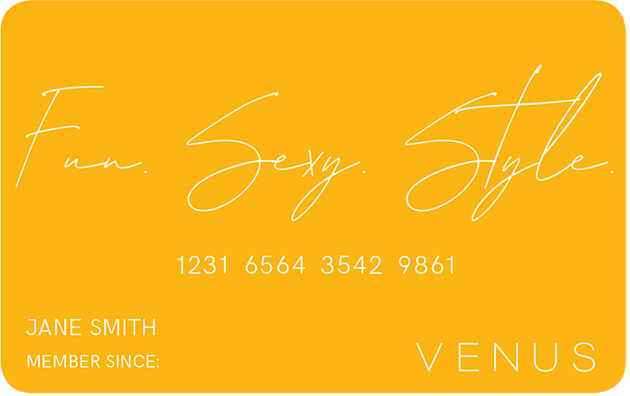 Venus Credit Card