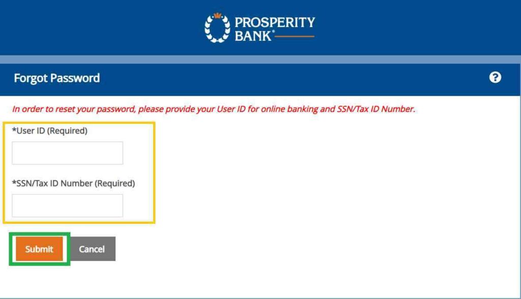 Prosperity Bank Login