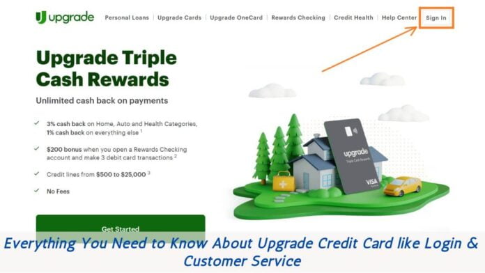 Upgrade Credit Card