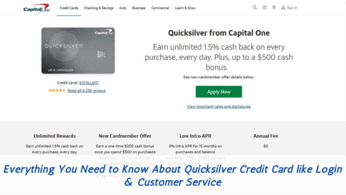 Quicksilver Credit Card