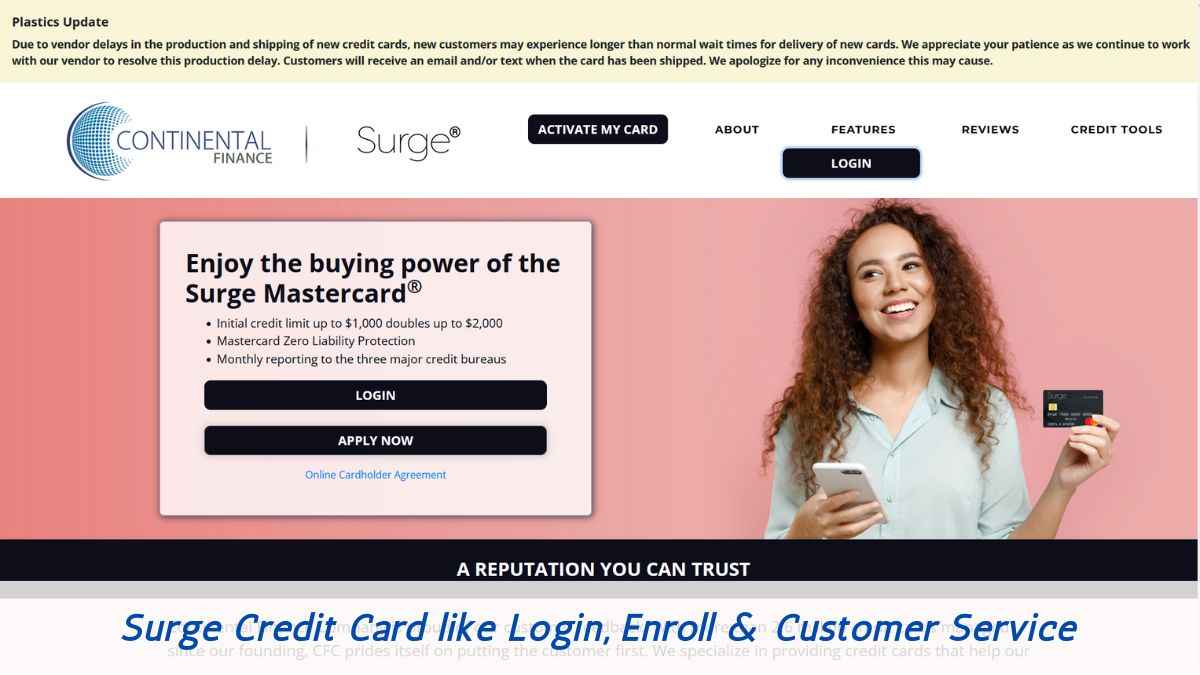 Surge Credit Card